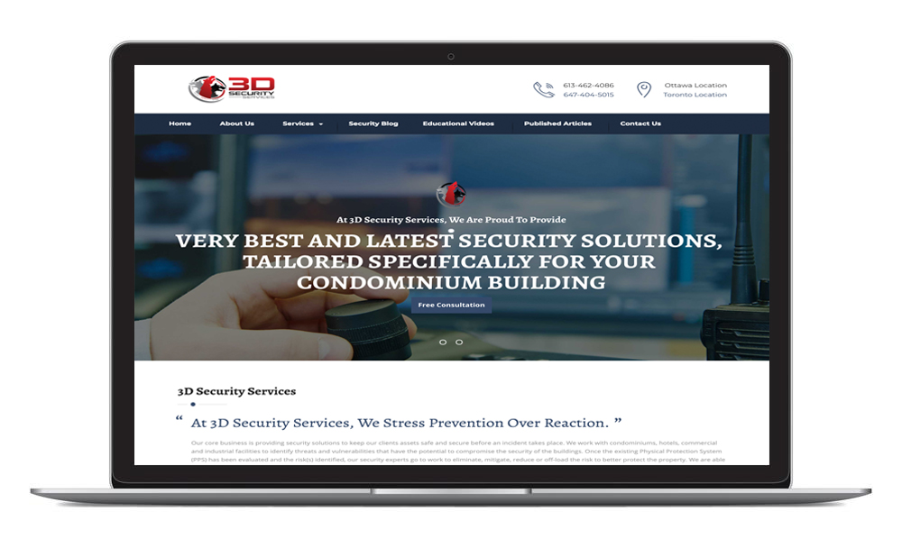 3dsecurityservices.com website